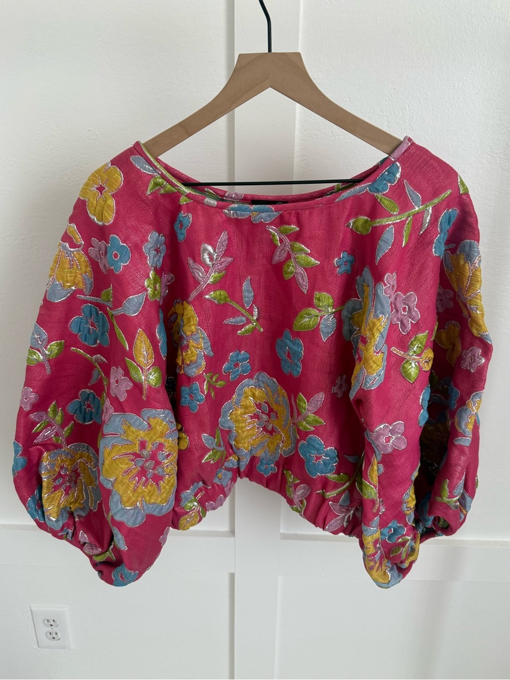 Arianne Elmy Good Luck Top Pink Floral - Picture 1 of 3